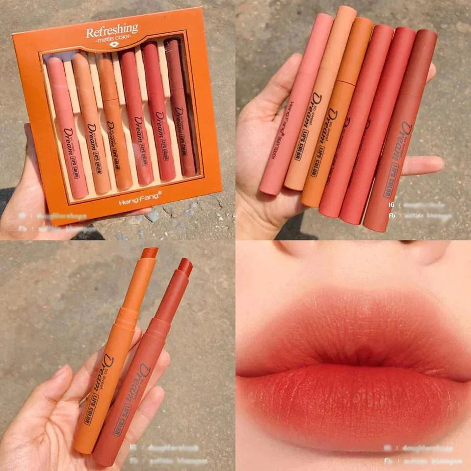 Heng Fang Dream Matte Lip Crayons